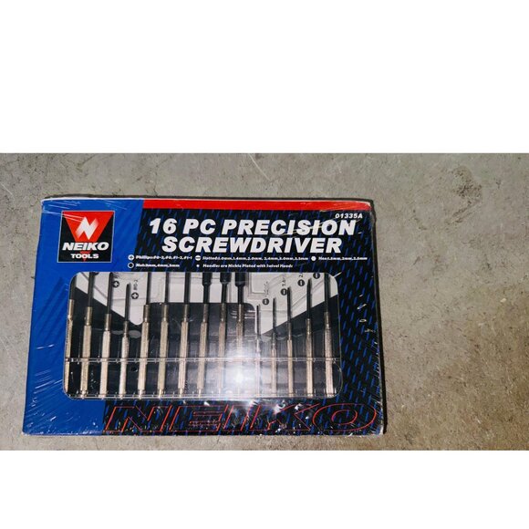 Neiko 16 Piece Hand Tool Set Precision Screwdriver Repair Tool Kit - Picture 2 of 5